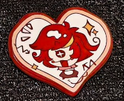 [Pre-order] Chibi Hell Hearts-Enamel pin