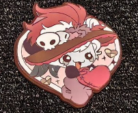 [Pre-order] Chibi Hell Hearts-Enamel pin