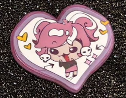 [Pre-order] Chibi Hell Hearts-Enamel pin
