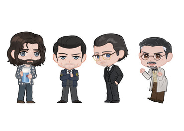 RCU Same Voice Character Sticker Pack