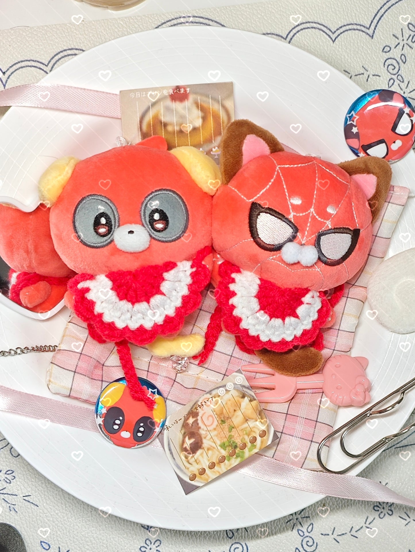[Pre-order] Deadpool-dog & Spidey-cat