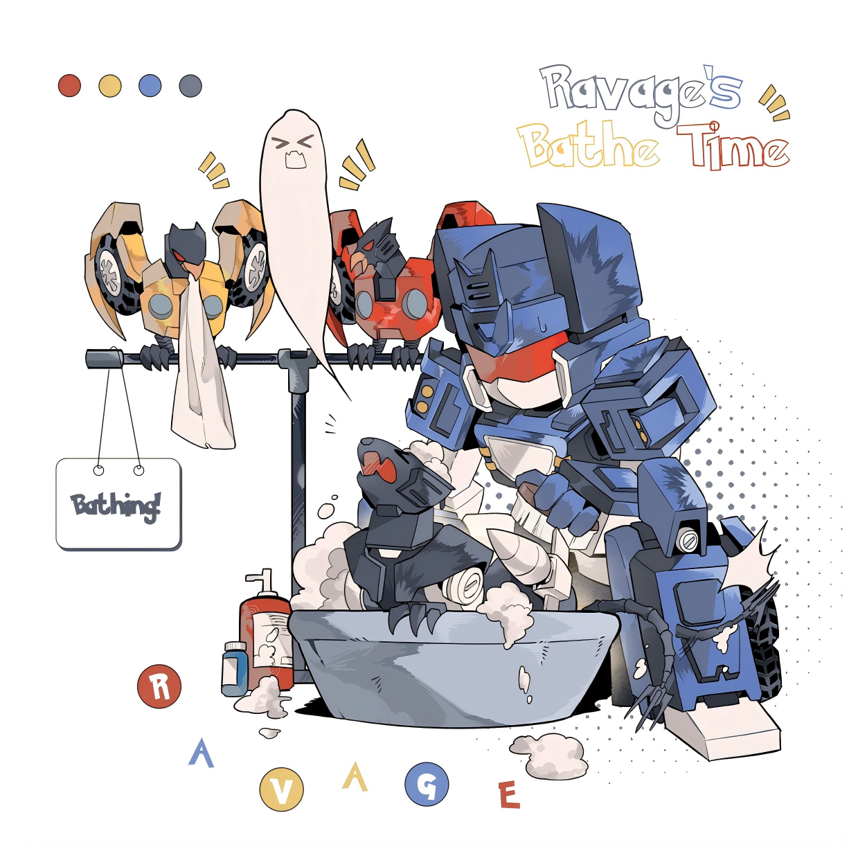 [In stock] RAVAGE’s Bathing time