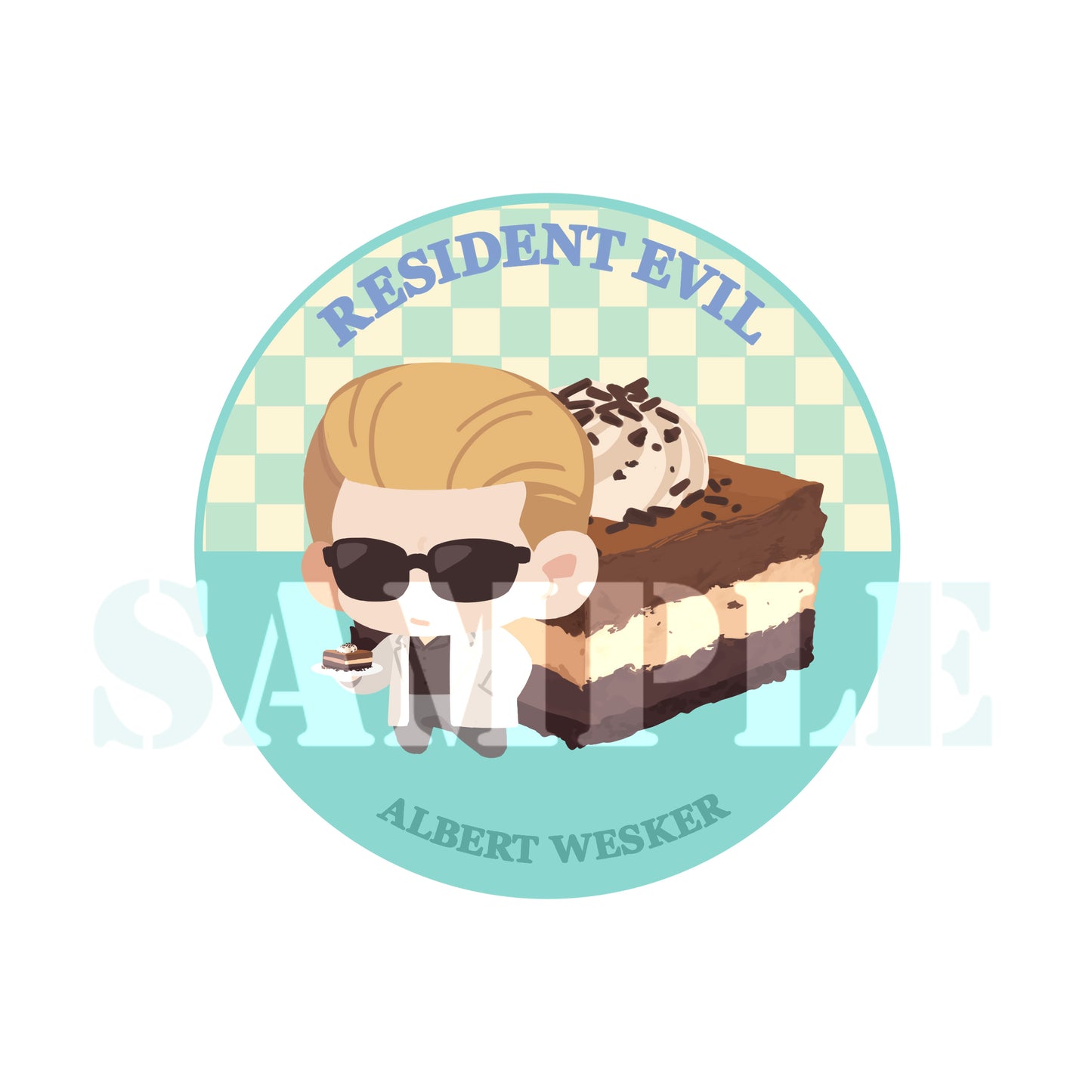 [Pre-order]Resident Evil acrylic keychains / stickers / food-themed coasters