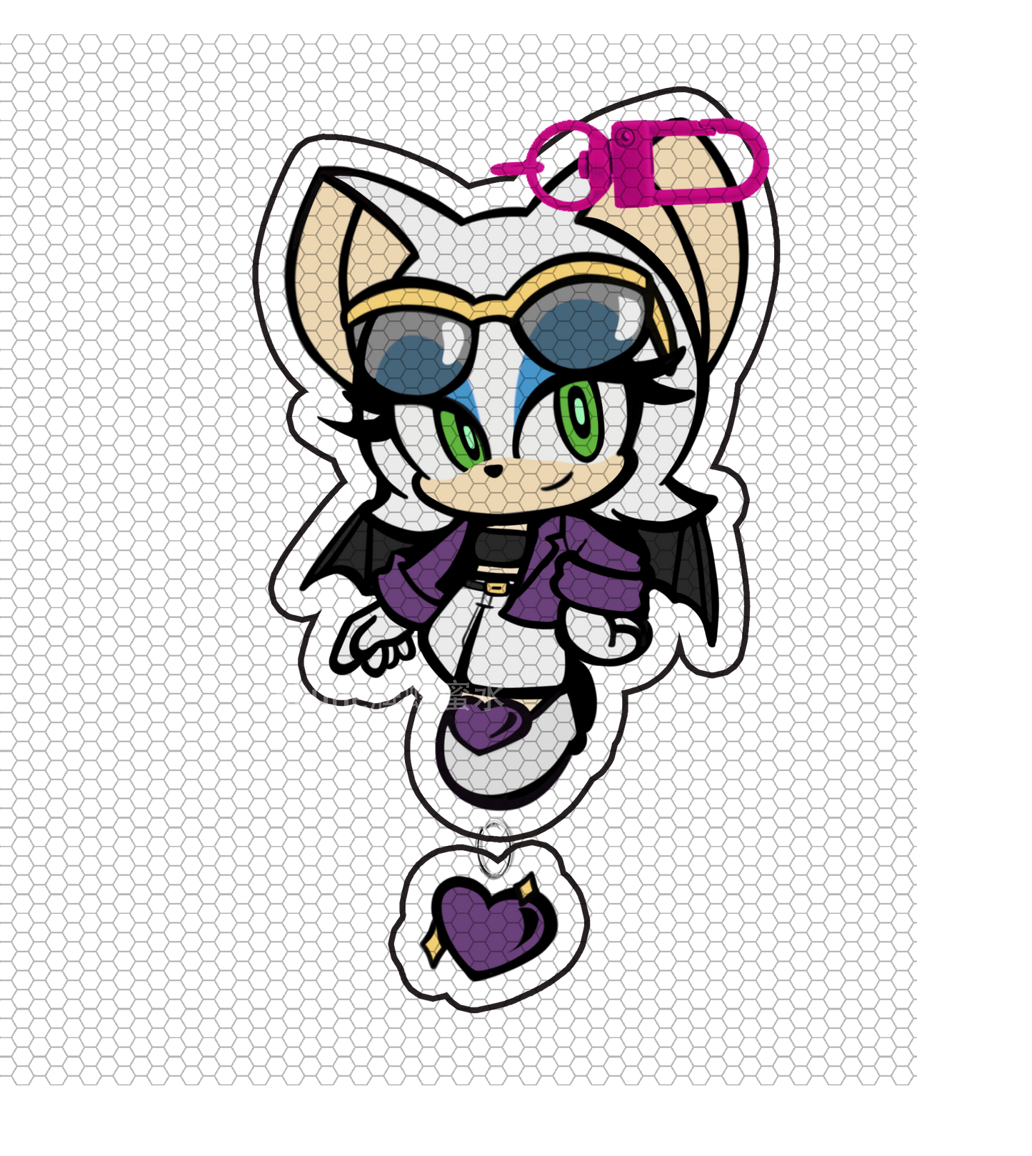 [Pre-order] Sonic Series Acrylic Keychain Set & Mini Car Stand