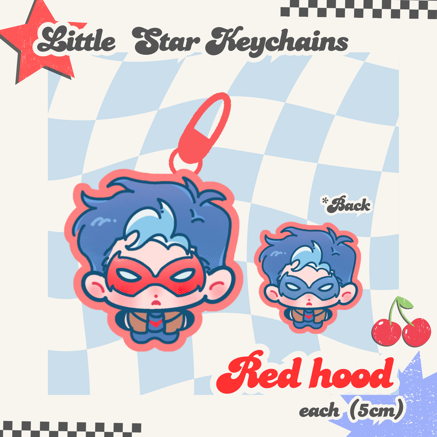 [Pre-sale]DC little star keychains