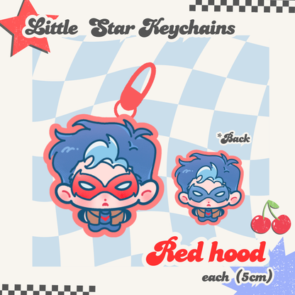 [Pre-sale]DC little star keychains