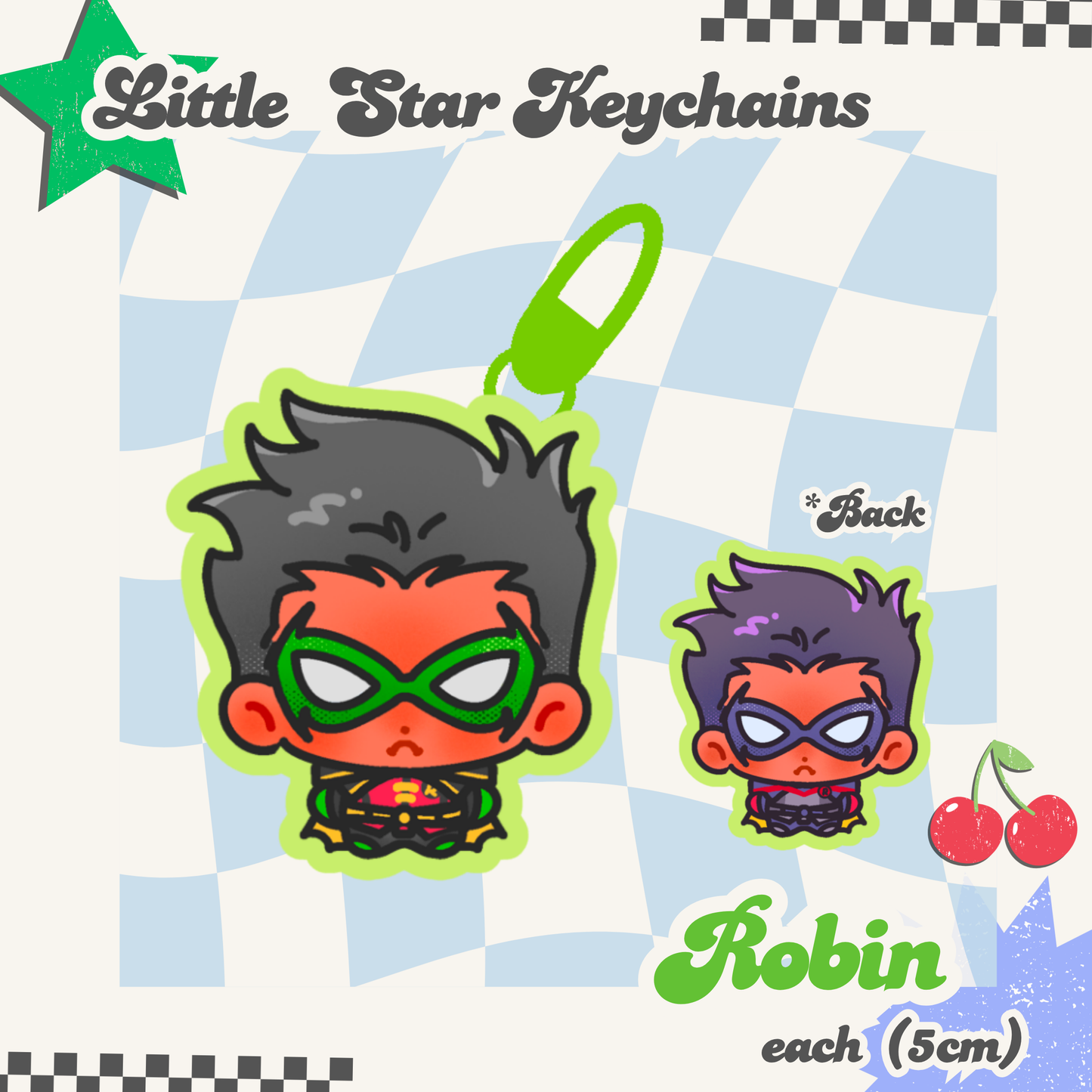 [Pre-sale]DC little star keychains