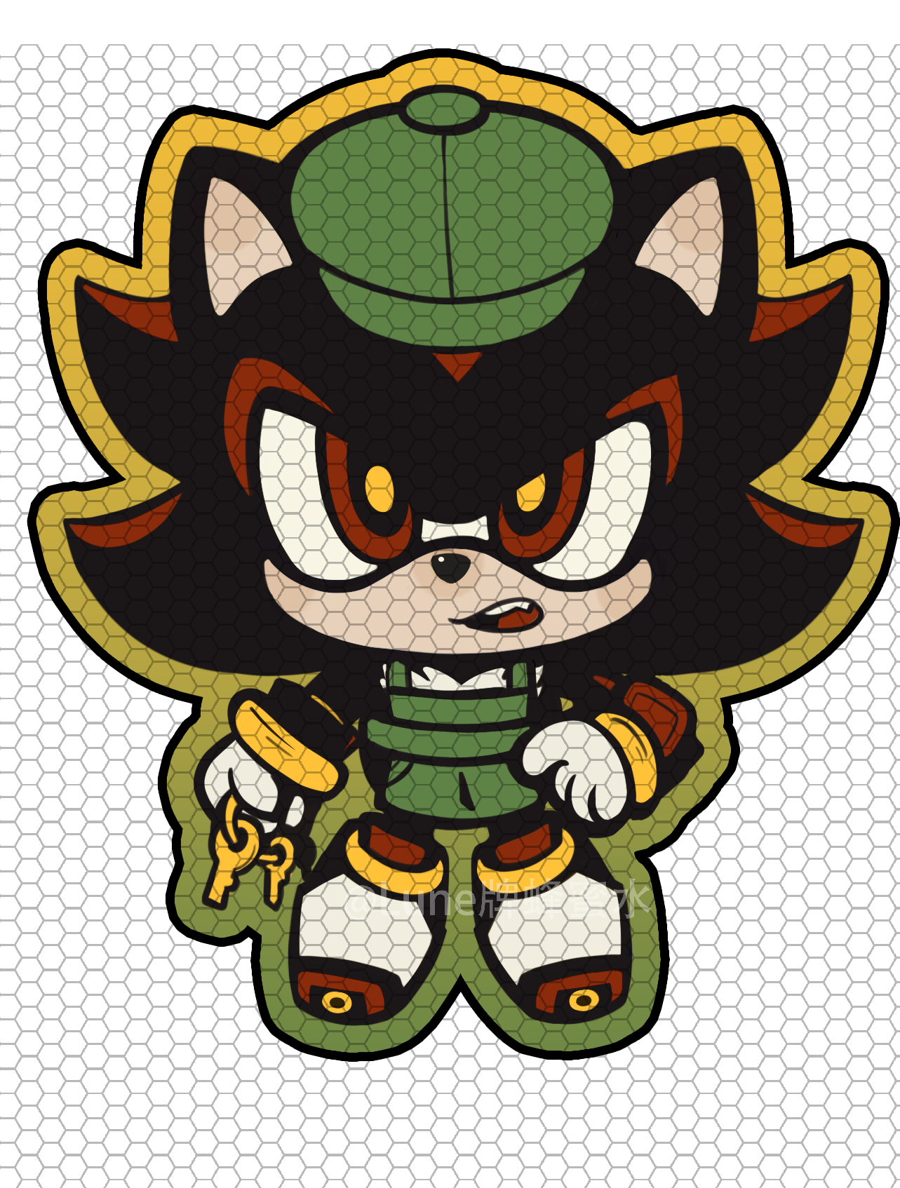 [Pre-order] Sonic Series Thick Acrylic Stand & Keychain