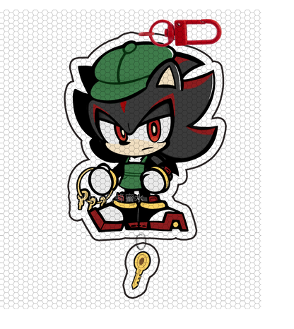 [Pre-order] Sonic Series Acrylic Keychain Set & Mini Car Stand