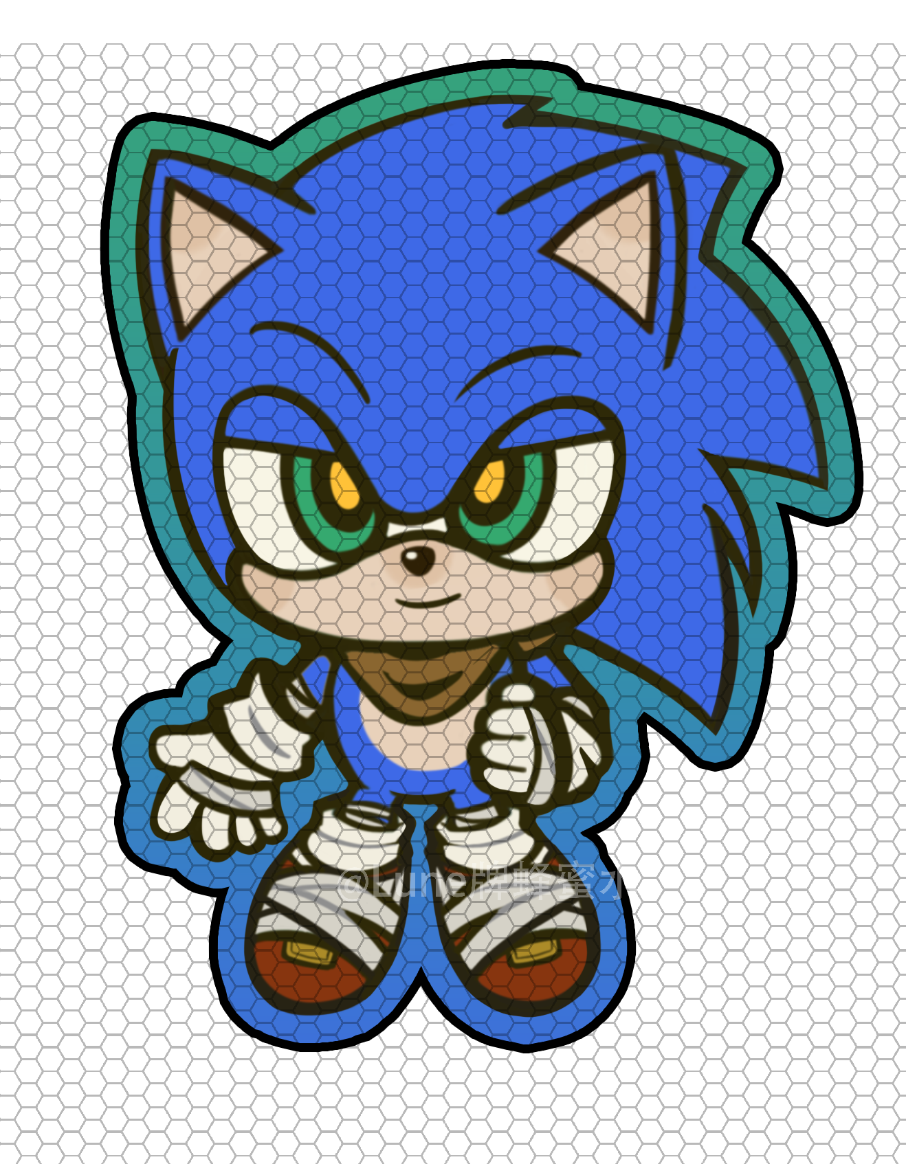 [Pre-order] Sonic Series Thick Acrylic Stand & Keychain