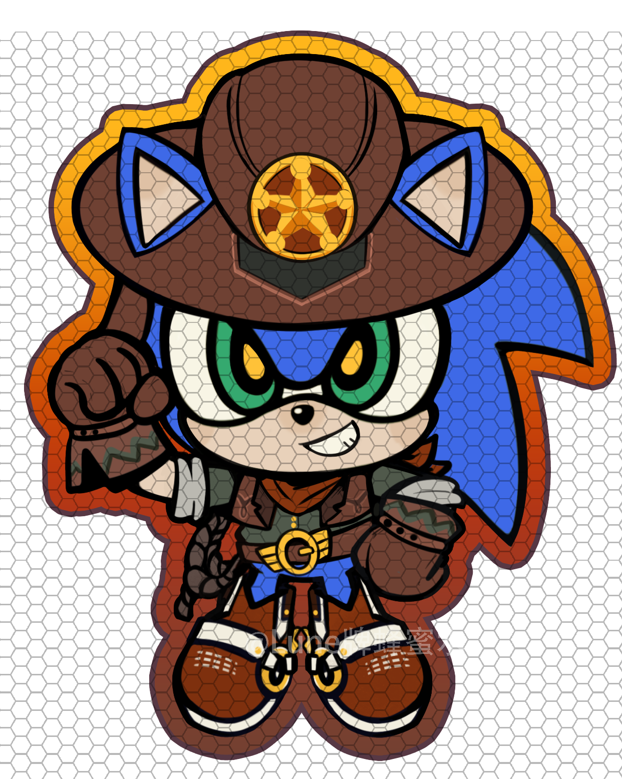 [Pre-order] Sonic Series Thick Acrylic Stand & Keychain