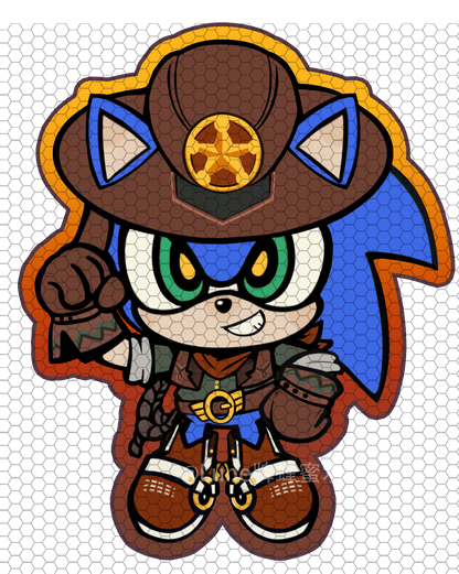 [Pre-order] Sonic Series Thick Acrylic Stand & Keychain