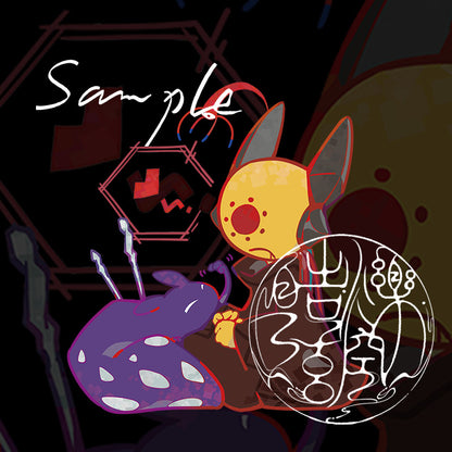 Iterators&Slugcats Acrylic Keychain