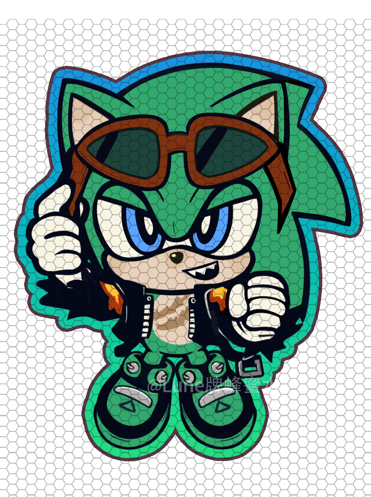 [Pre-order] Sonic Series Thick Acrylic Stand & Keychain