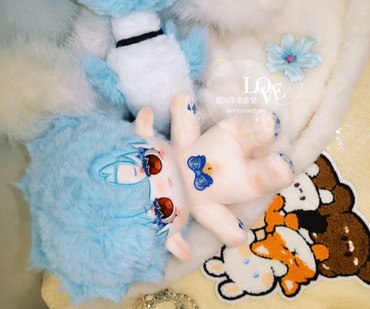 [Pre-order]Dottore  20cm Cotton Doll – Sea Salt Soda Ice Shark