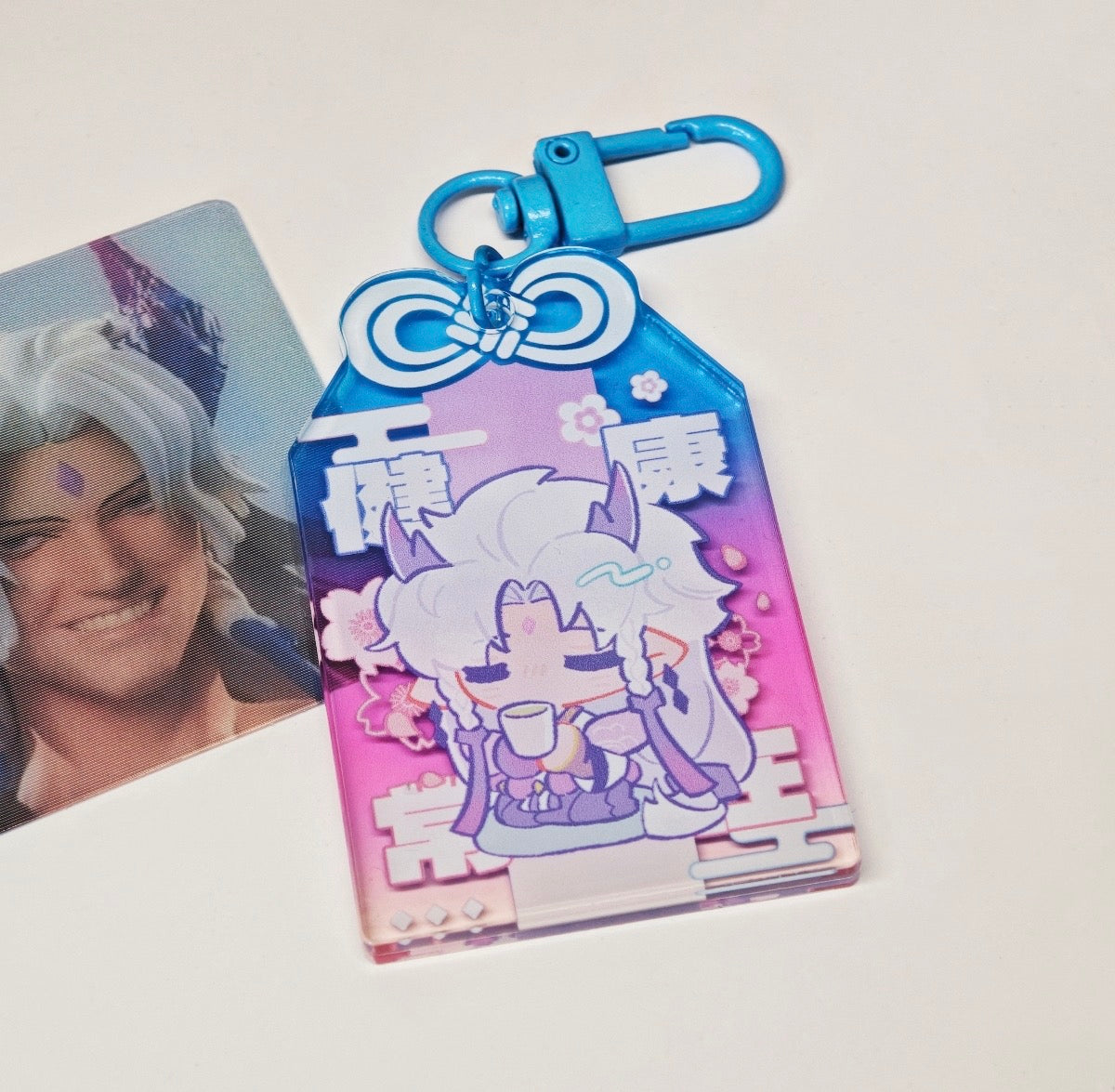 chibi champions Series：talisman keychain