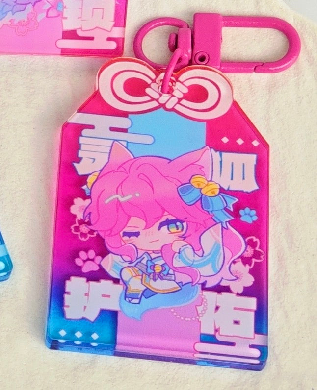 chibi champions Series：talisman keychain
