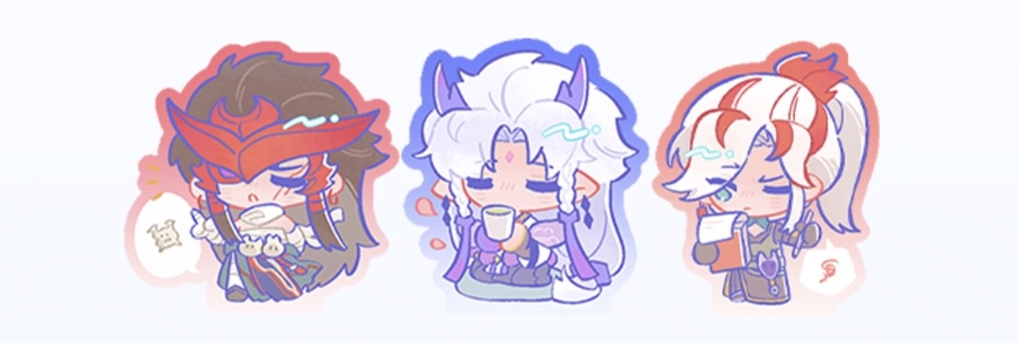 chibi champions series：Acrylic standee set