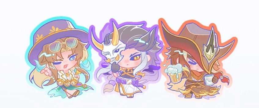 chibi champions series：Acrylic standee set