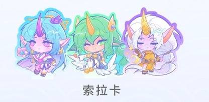 chibi champions series：Acrylic standee set