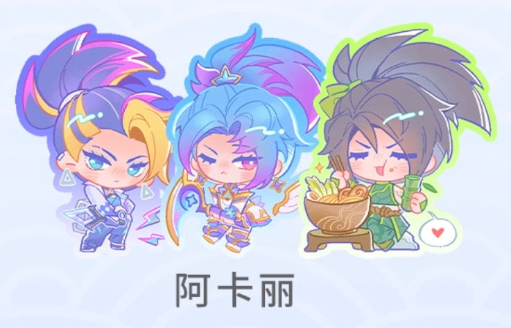 chibi champions series：Acrylic standee set