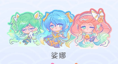 chibi champions series：Acrylic standee set