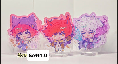 chibi champions series：Acrylic standee set