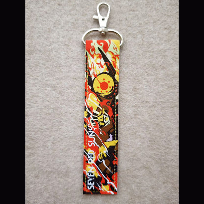 Iterators Double-Sided Woven Label Keychain