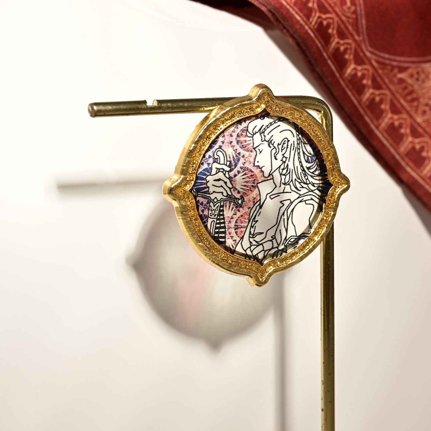 Sultan’s Game Stained-glass Style Metal Fridge Magnet