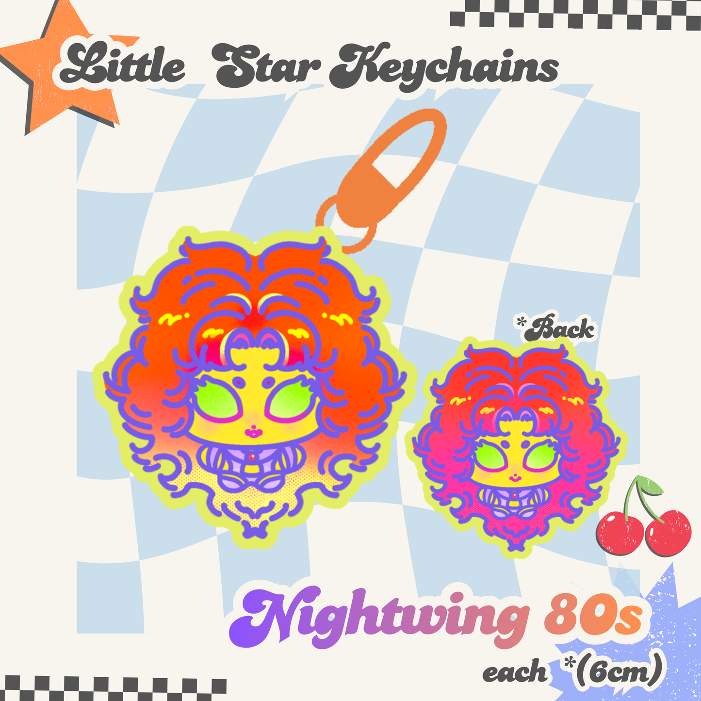 [Pre-sale]DC little star keychains