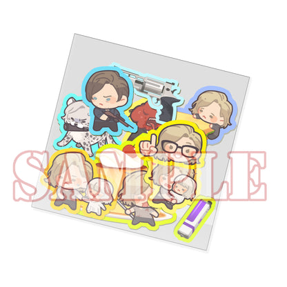 [Pre-order]Resident Evil acrylic keychains / stickers / food-themed coasters