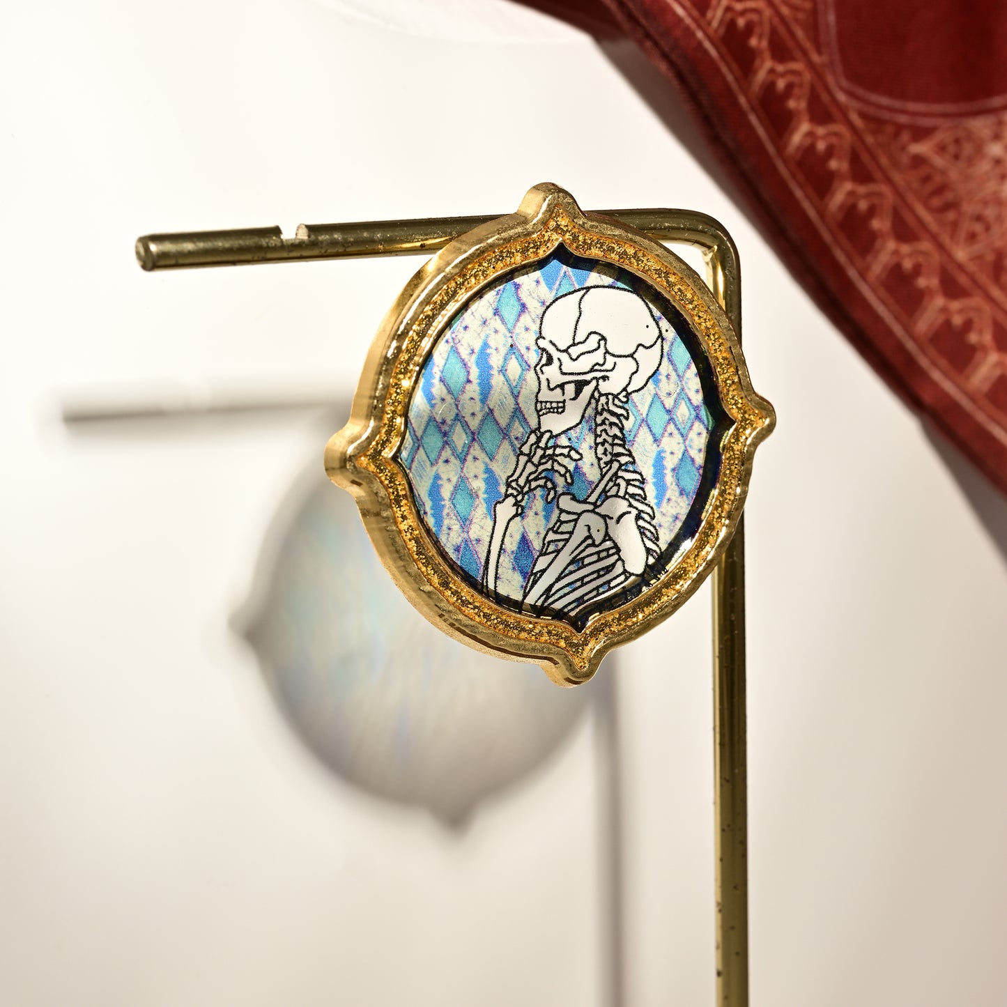 Sultan’s Game Stained-glass Style Metal Fridge Magnet