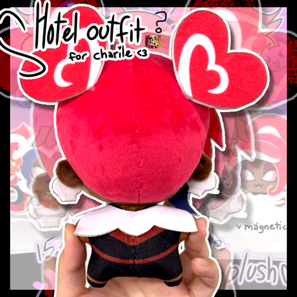 [Pre-Orders] Swappable Magnetic Velvette Doll Head • 15cm Plush •The Vees