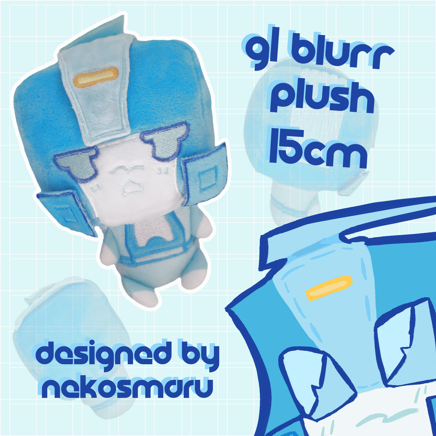 [Limited Pre-order] G1 Blurr Plush
