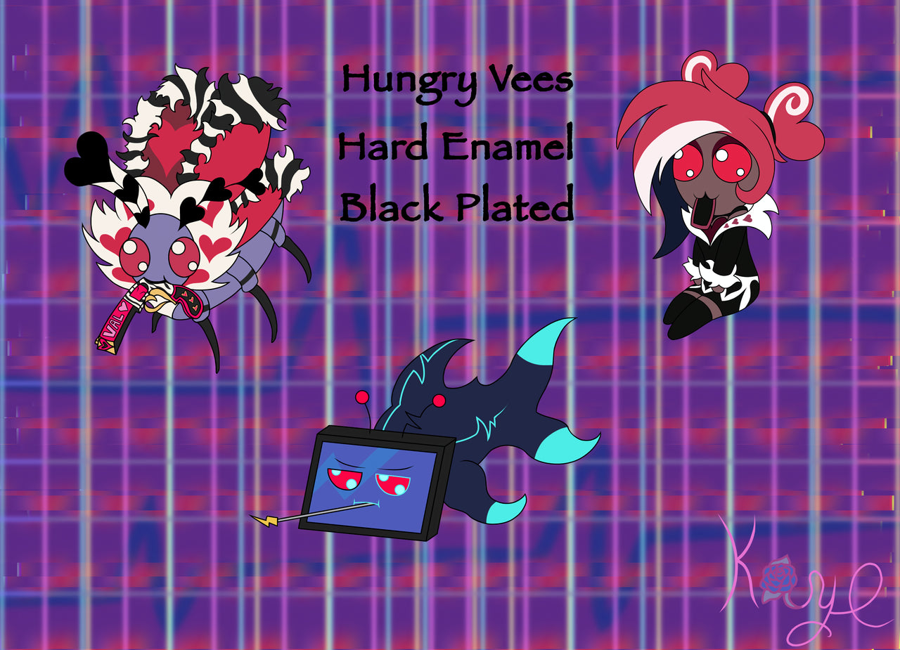 [Pre-order]Hungry Vees pin