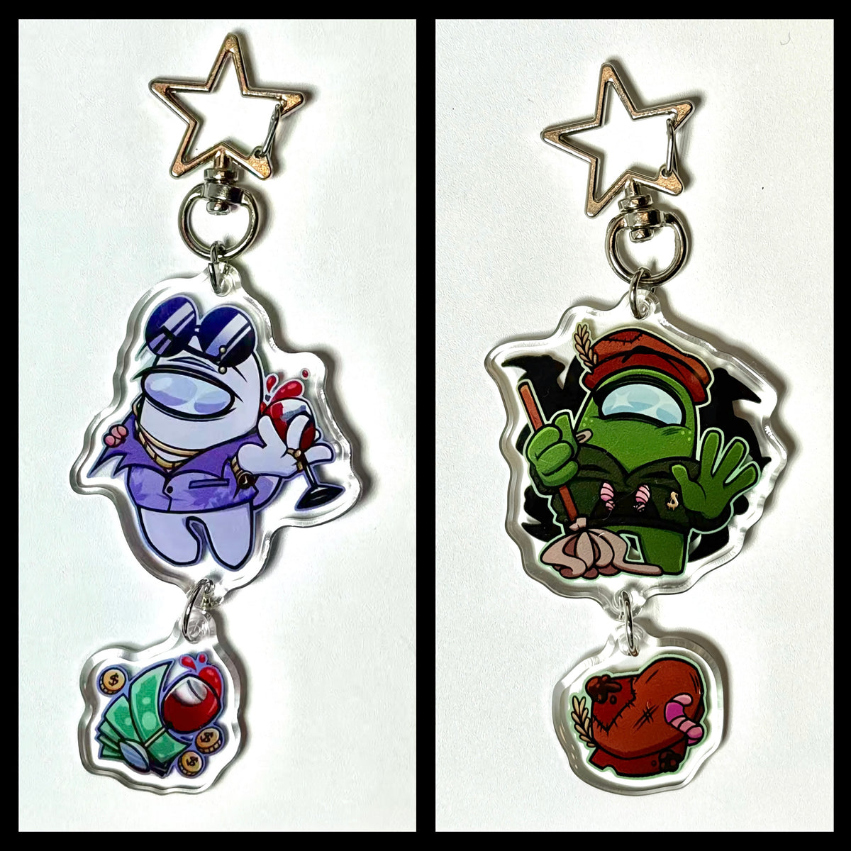 [PRE-ORDER] Among Us Show | ACRYLIC KEYCHAINS | 1st Batch