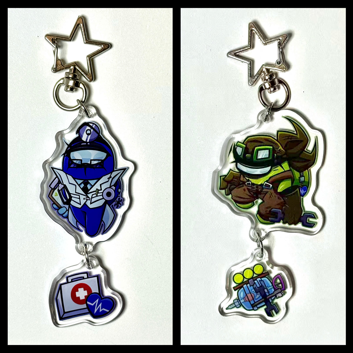[PRE-ORDER] Among Us Show | ACRYLIC KEYCHAINS | 1st Batch