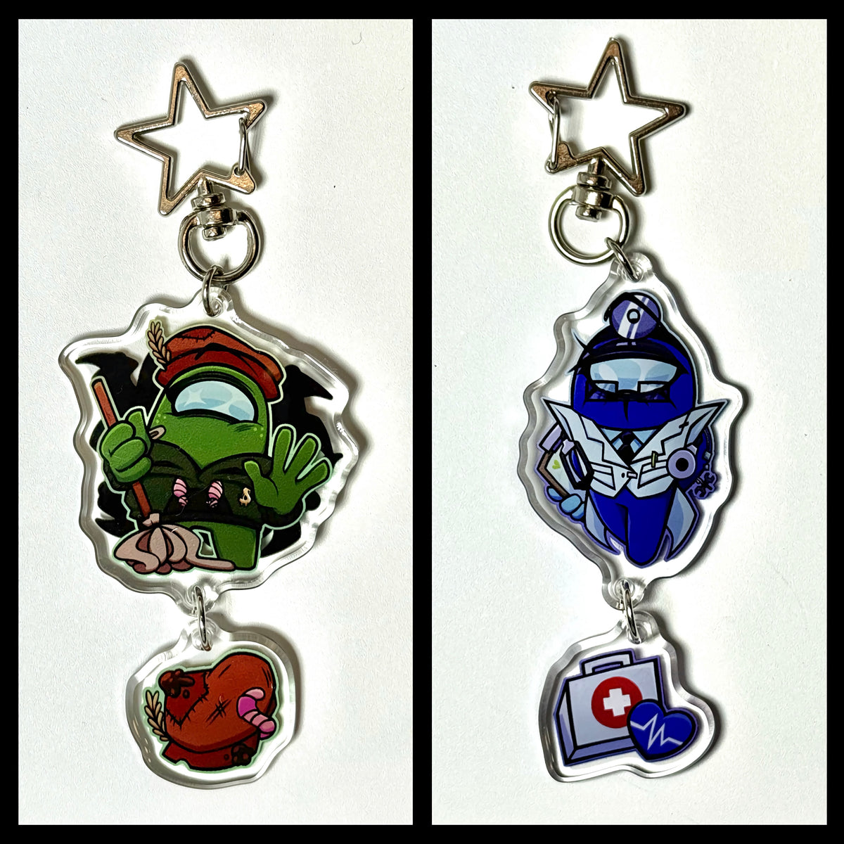 [PRE-ORDER] Among Us Show | ACRYLIC KEYCHAINS | 1st Batch