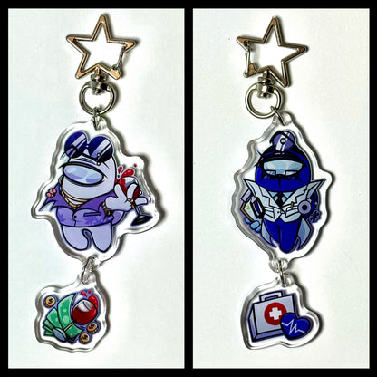 [PRE-ORDER] Among Us Show | ACRYLIC KEYCHAINS | 1st Batch