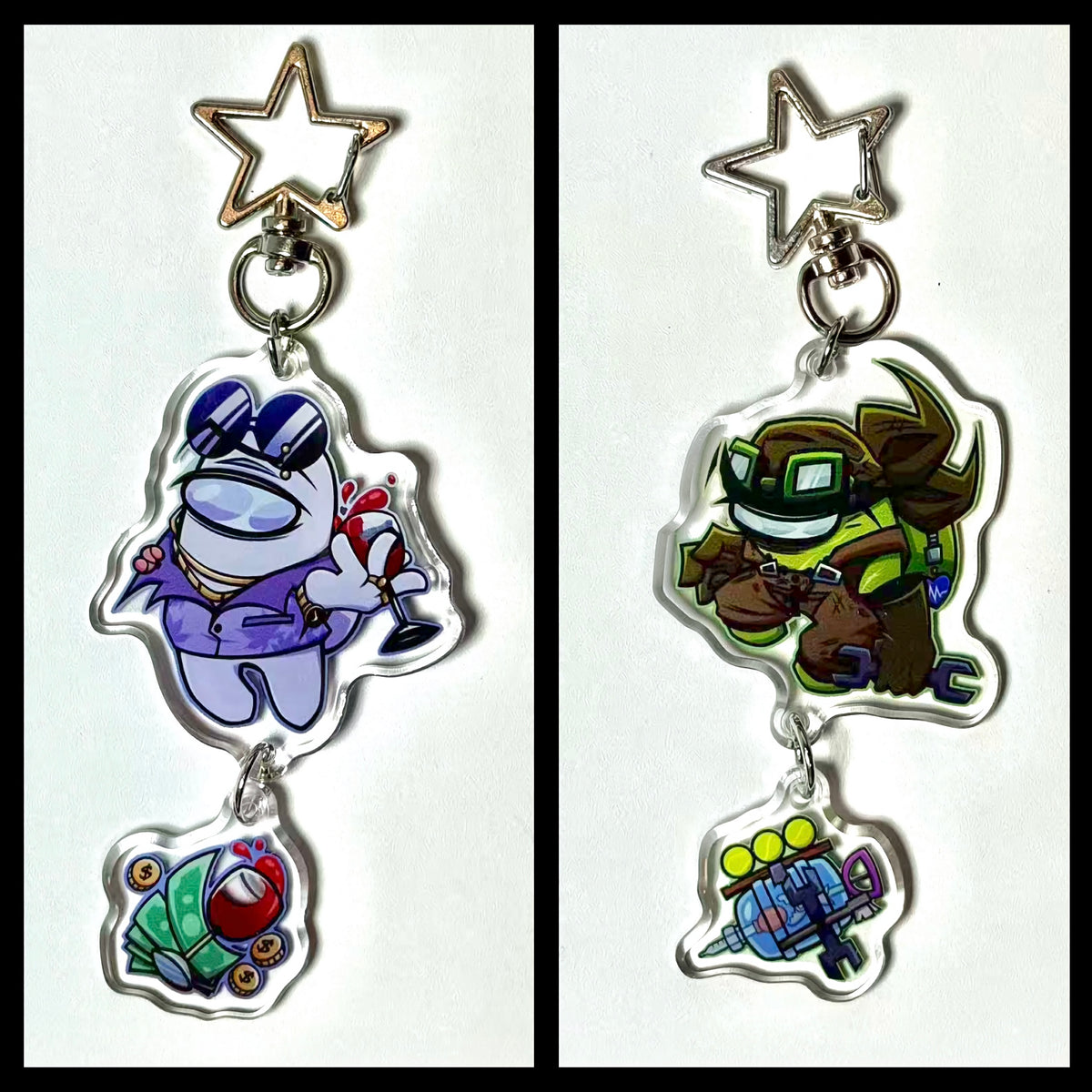 [PRE-ORDER] Among Us Show | ACRYLIC KEYCHAINS | 1st Batch
