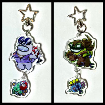 [PRE-ORDER] Among Us Show | ACRYLIC KEYCHAINS | 1st Batch