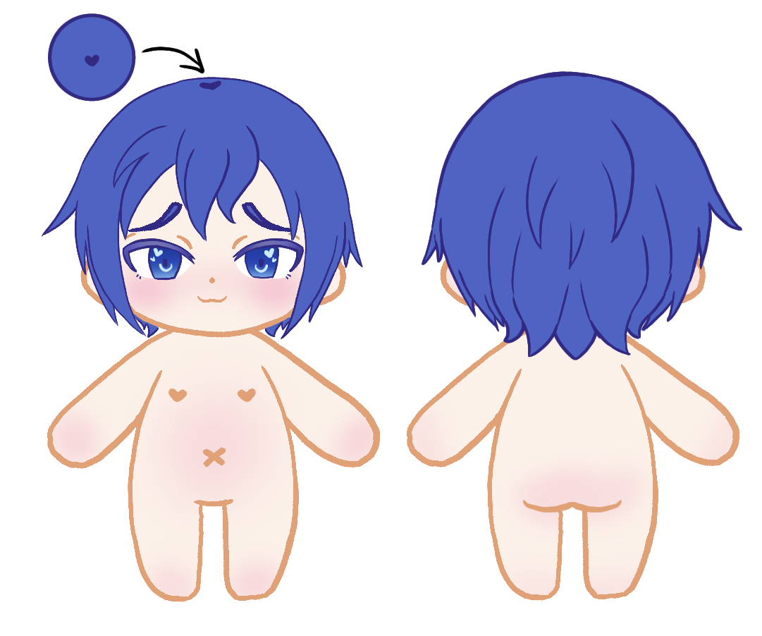 Pre sale-Kaito Plushie and clothes