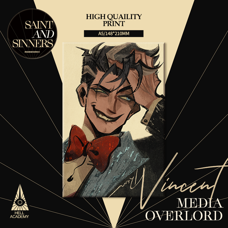 [Pre-order] SAINT AND SINNERS - Badges & Print