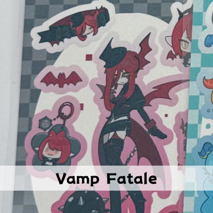 FINALFANTASY XIV FFXIV The Arcadion Prism Holographic Stickers