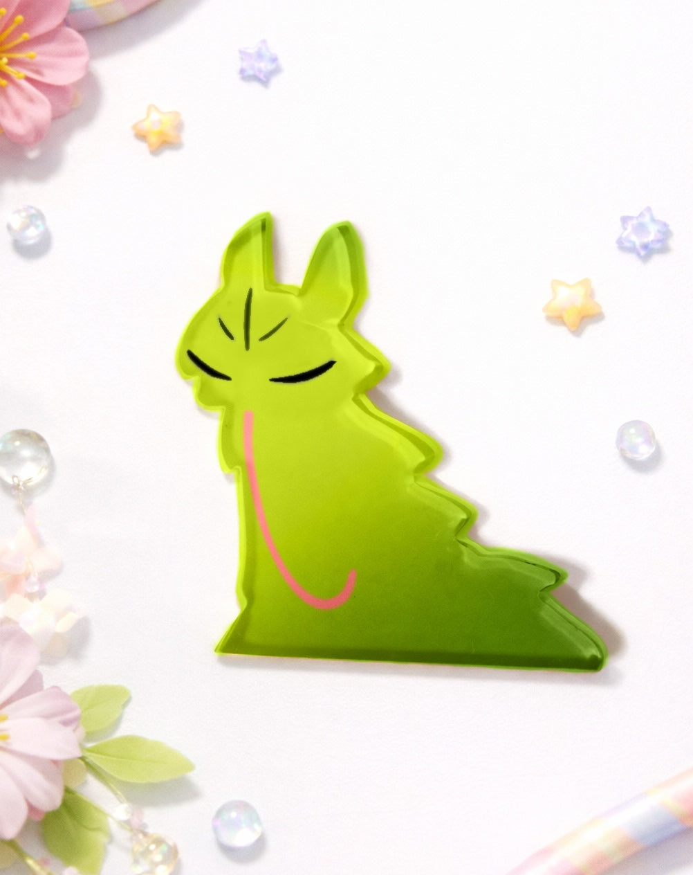 [Pre-order] Rainworld Jelly Slug Cat Thick Acrylic Standee