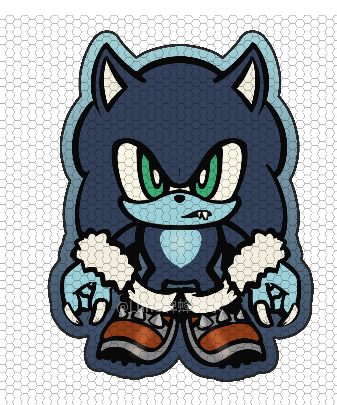 [Pre-order] Sonic Series Thick Acrylic Stand & Keychain