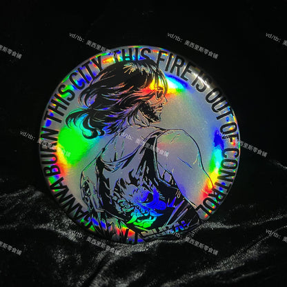 Cyberpunk2077Johnny Silverhand Badges&Reverse Laser Card