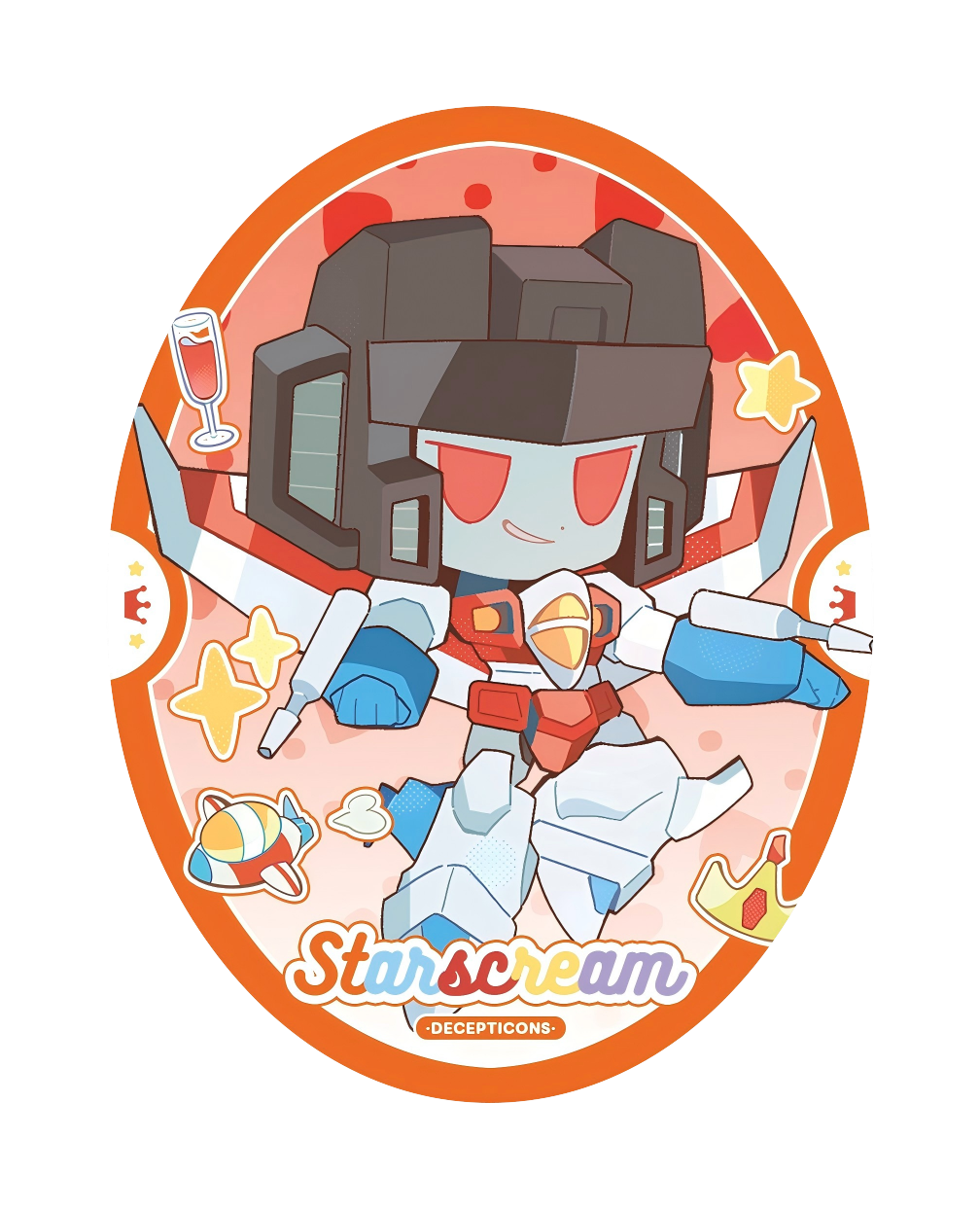 [In stock] Super Screamer Set Out Badge