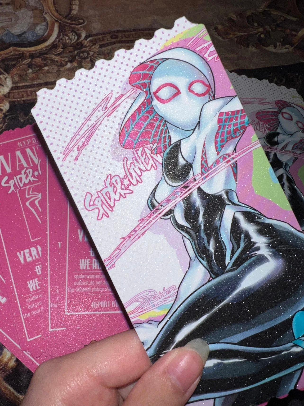 Spider-Gwen Ticket Stub&Shikishi Board‌