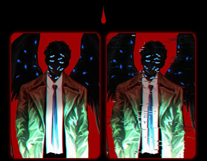 SPN Castiel Leviathan Compound Eye Angel Fanmade Merch Series